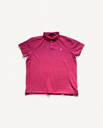RALPH LAUREN POLO SHIRT PINK (XL)