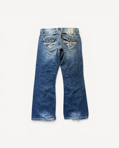 ROCK REVIVAL JEANS W36 L32 #RR13