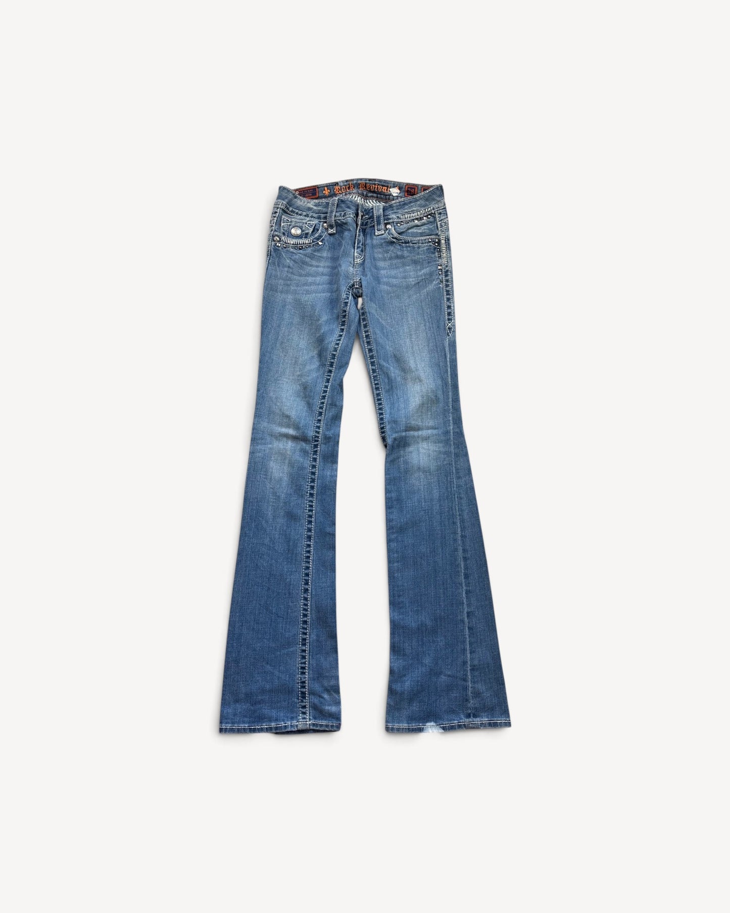 ROCK REVIVAL JEANS W28 L34 #RR9