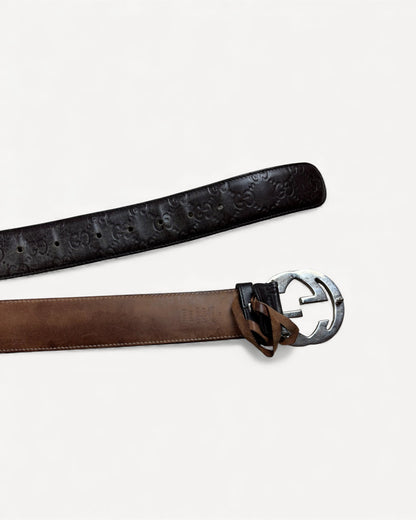 GUCCI MONOGRAM BELT