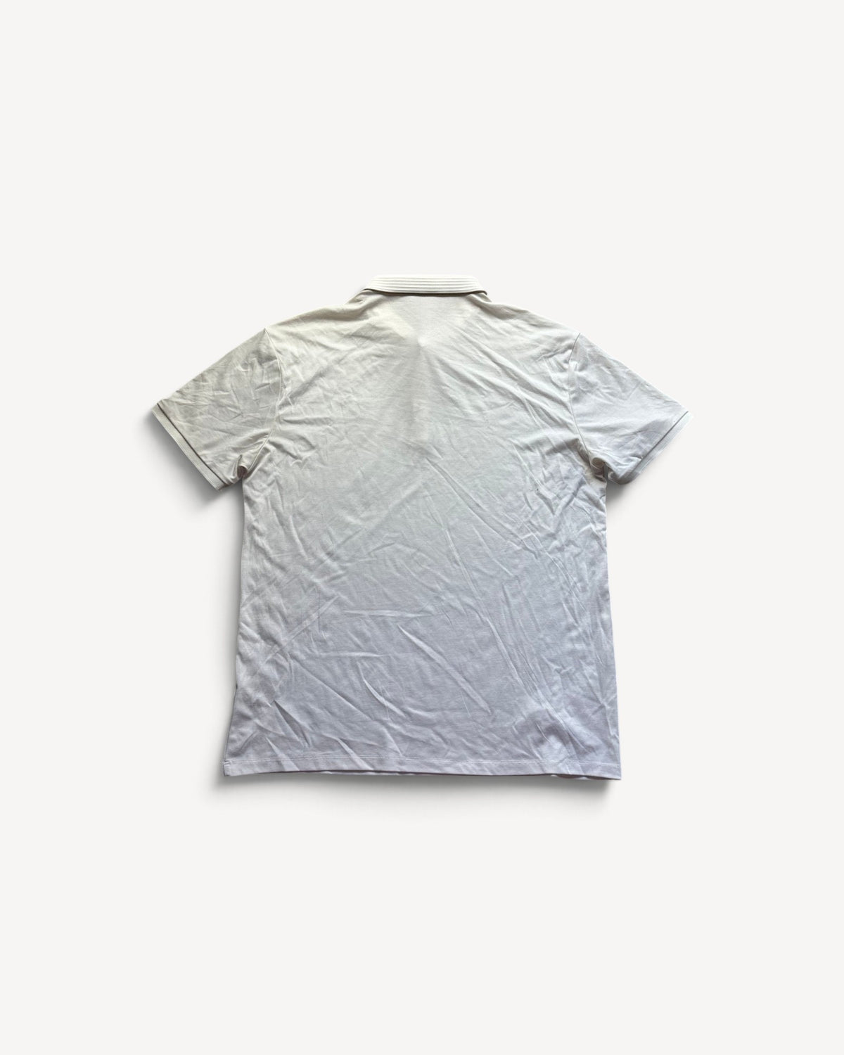 VERSACE WHITE POLO SHIRT (L)