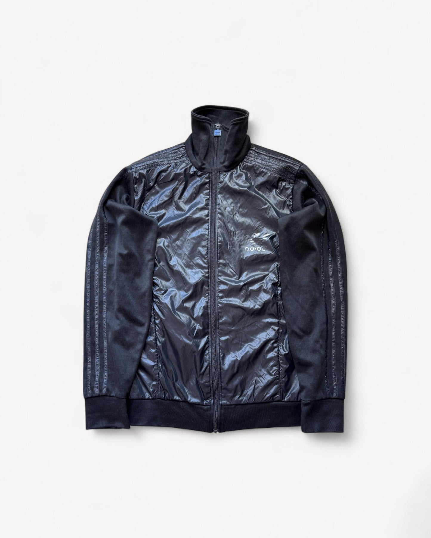 ADIDAS BLACK ZIP UP VEST (S)