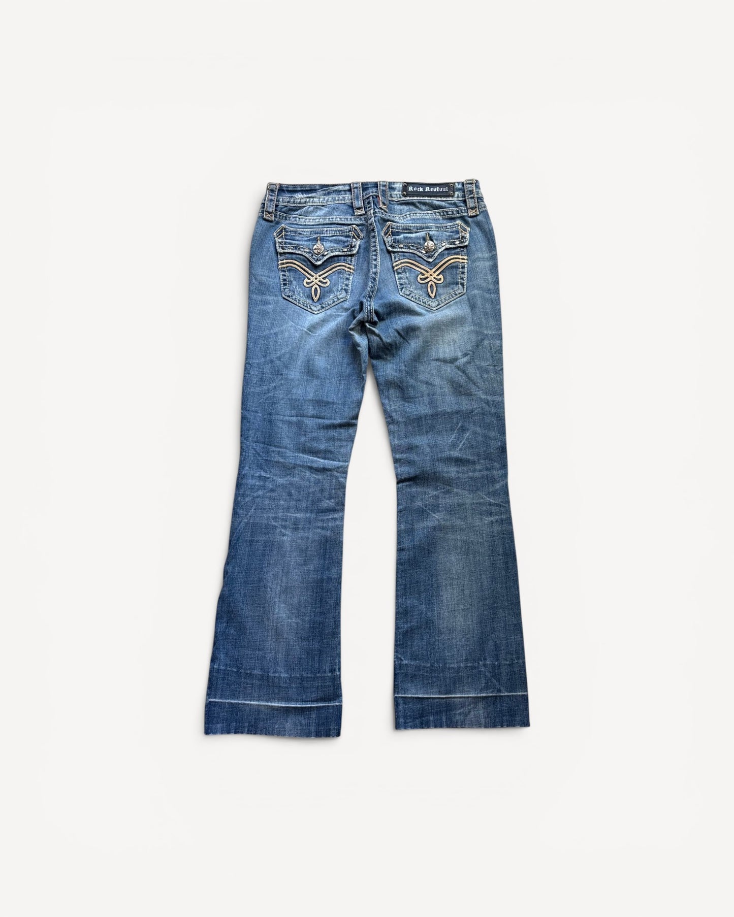 ROCK REVIVAL JEANS W28 L30 #RR2