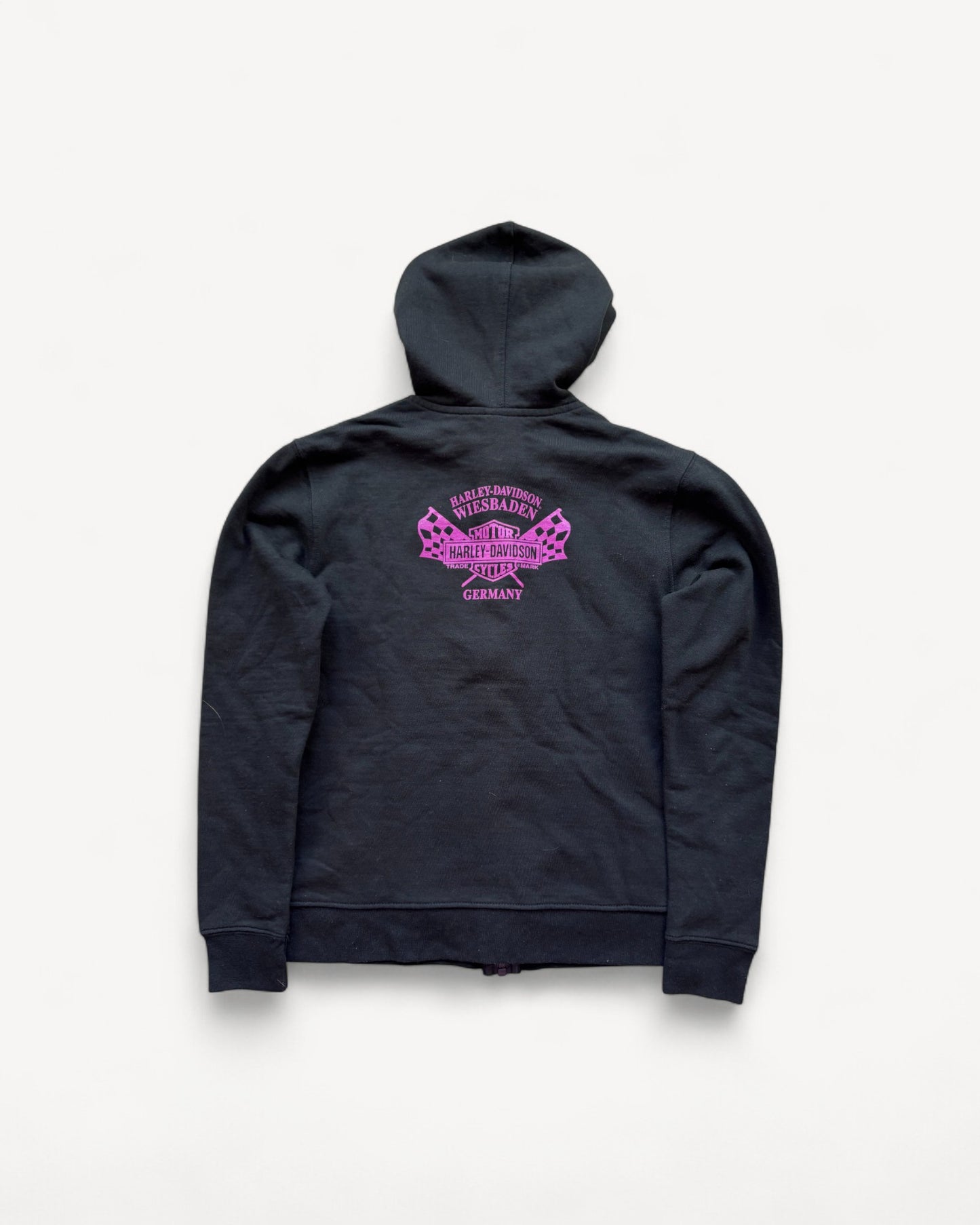 HARLEY DAVIDSON WOMEN ZIP UP HOODIE (S)