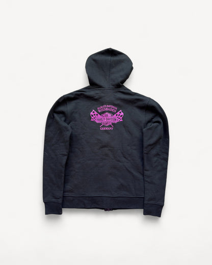 HARLEY DAVIDSON WOMEN ZIP UP HOODIE (S)