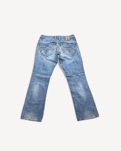 ROCK REVIVAL JEANS W34 L32 #RR15