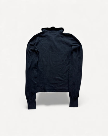 RALPH LAUREN POLO LONGSL. SHIRT BLACK (XS)