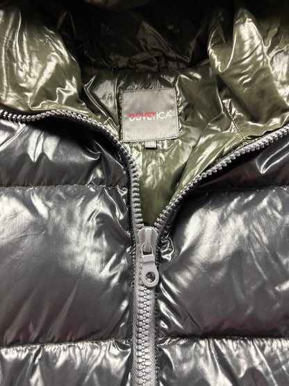 DUVETICA BLACK PUFFER JACKET (S-M)