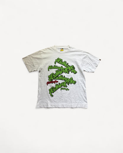 BAPE WHITE T-SHIRT (M)