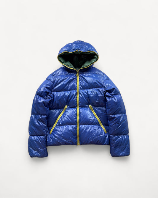 DUVETICA BLUE PUFFER JACKET (M)