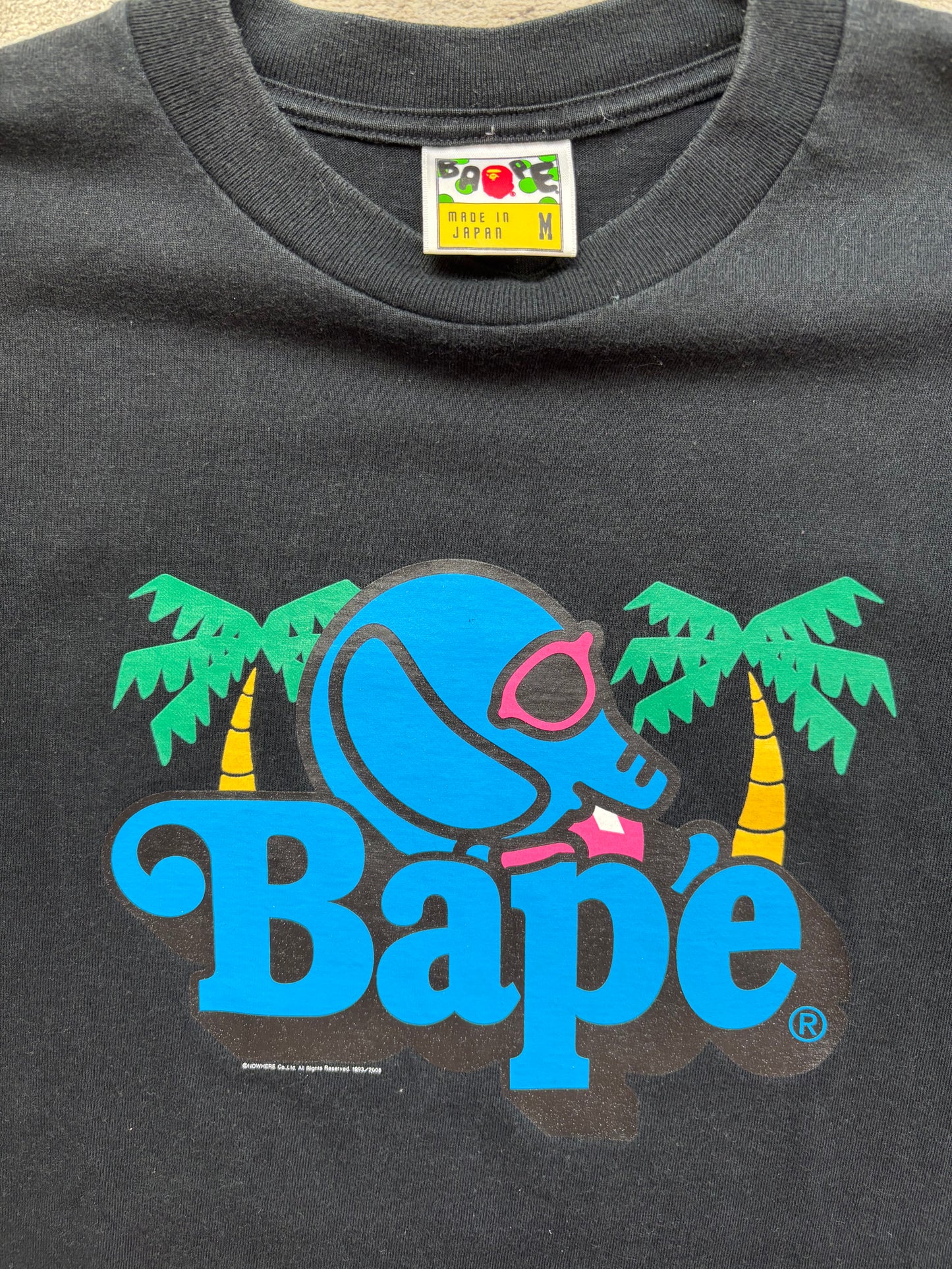 BAPE BLACK T-SHIRT (M)