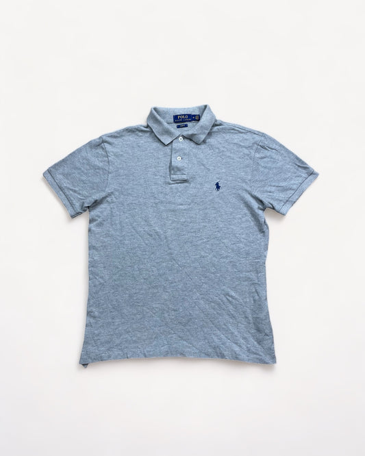 RALPH LAUREN GREY POLO SHIRT (M)