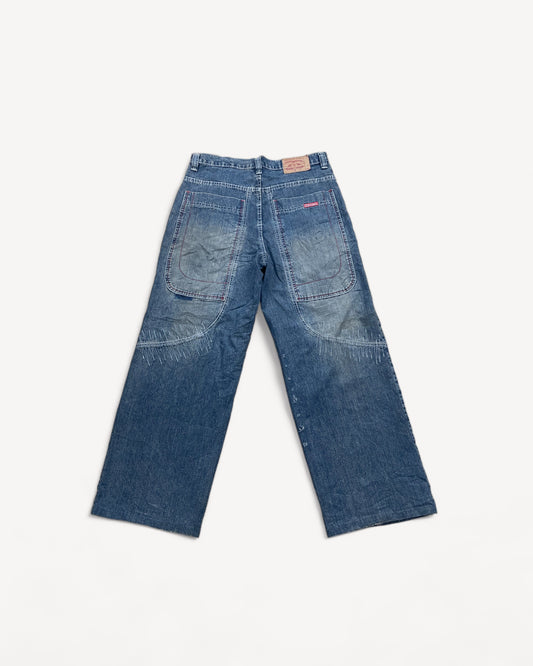 HIP HOP BAGGY JEANS W31 L32 #H5