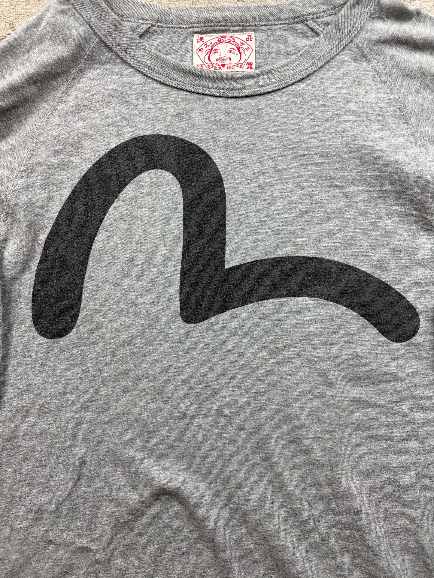 EVISU GREY LONGSLEEVE (L)