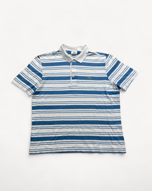 LACOSTE POLO SHIRT STRIPED (L)