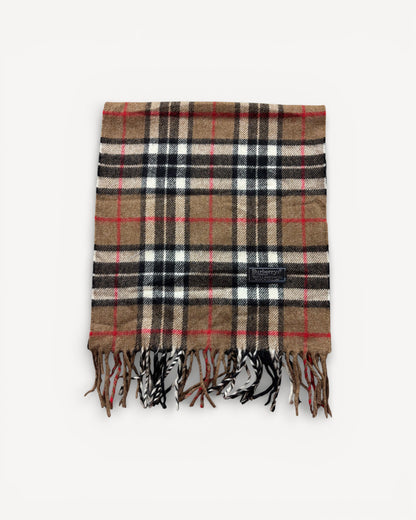 BURBERRY NOVACHECK SCARF BEIGE