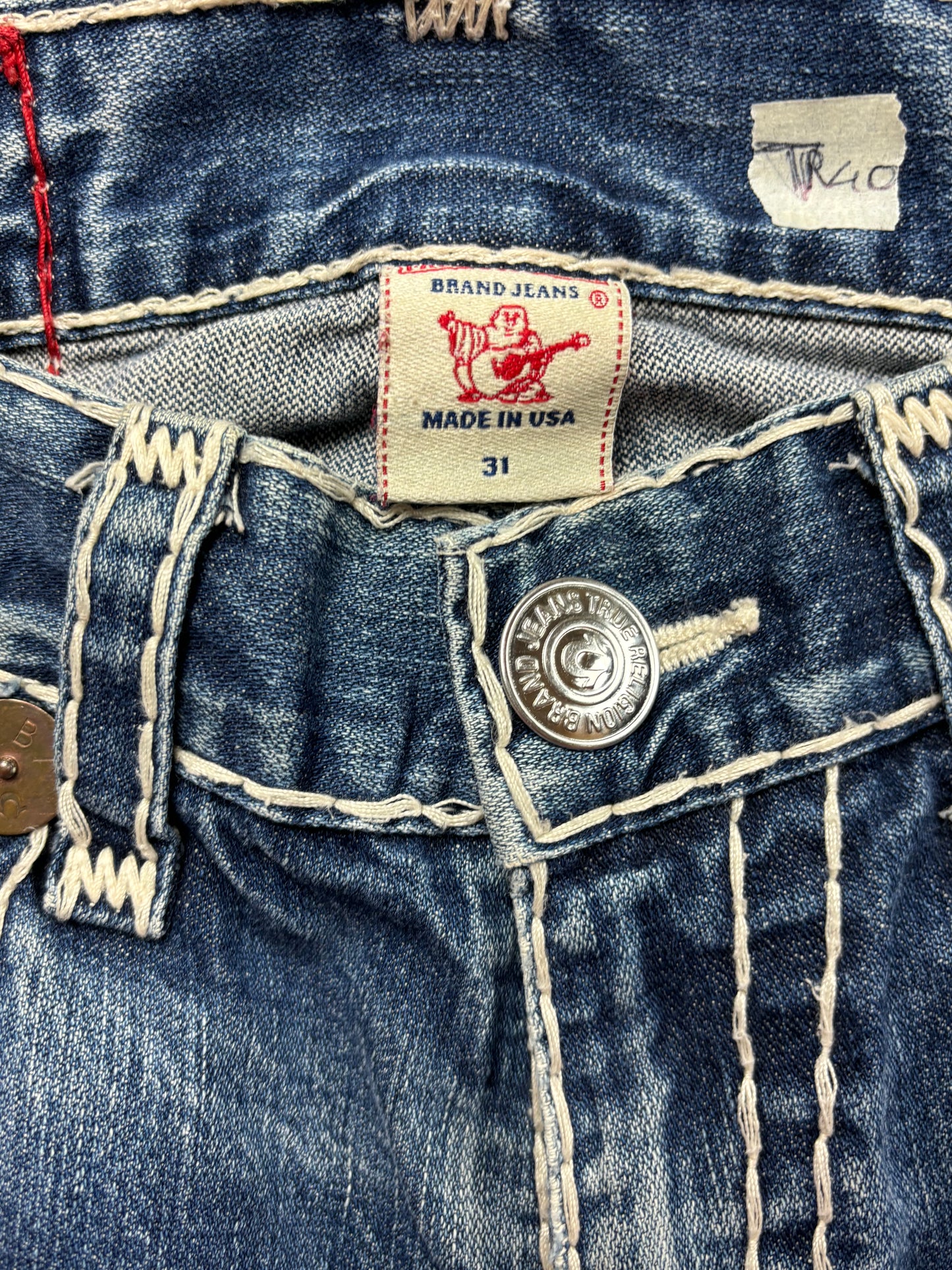 TRUE RELIGION JEANS W31 L32 #TR40