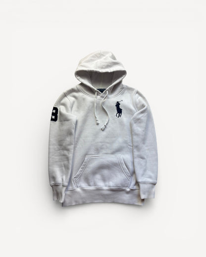RALPH LAUREN WHITE HOODIE (S)