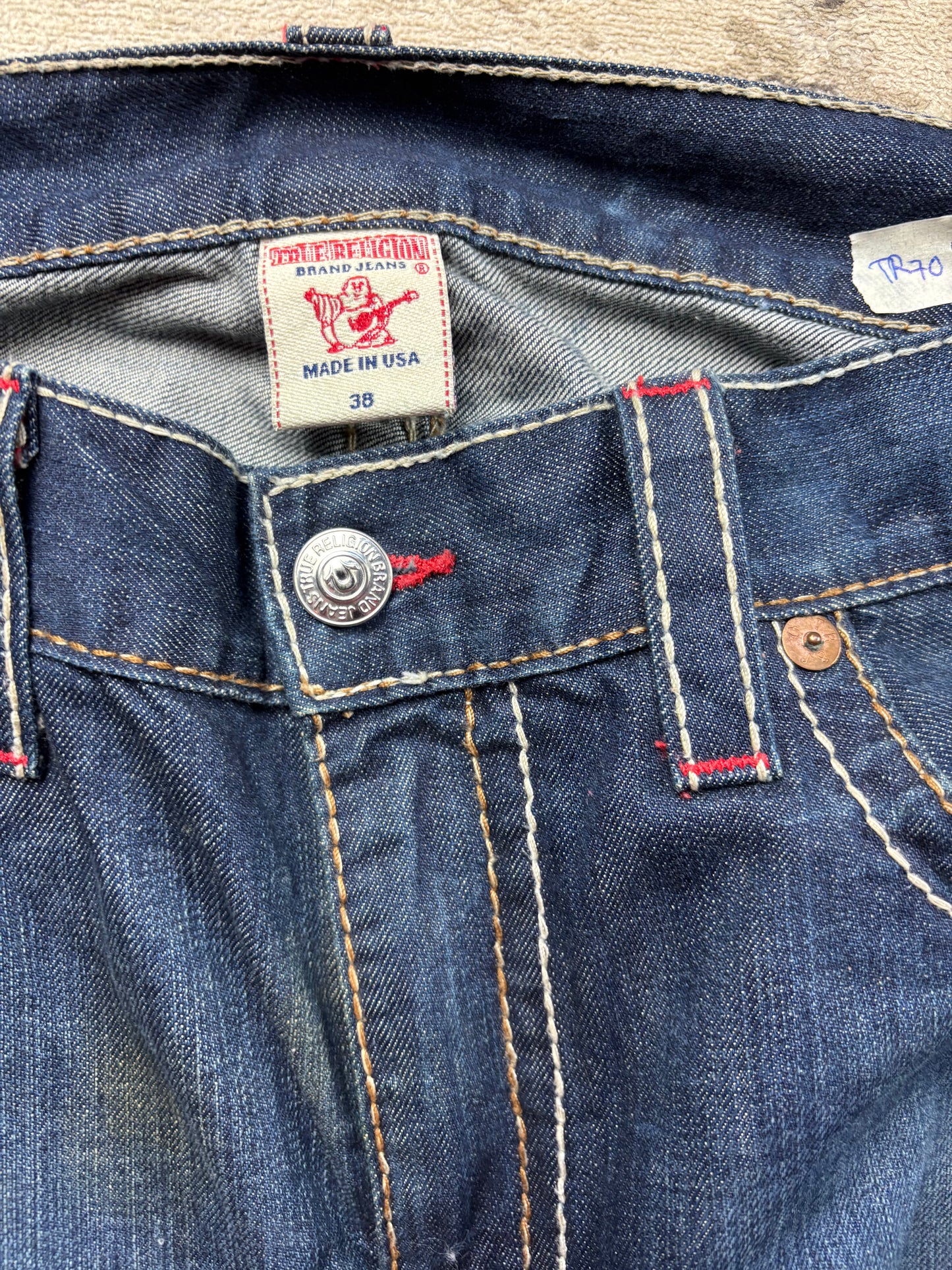 TRUE RELIGION JEANS W38 L30 #TR70