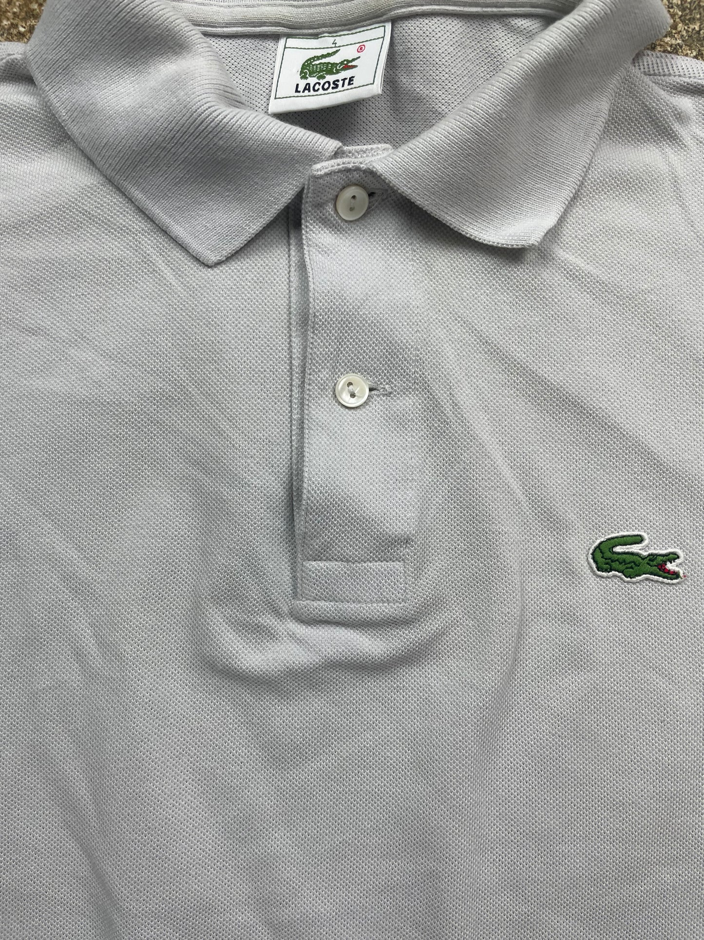 LACOSTE POLO SHIRT BABYBLUE (M)