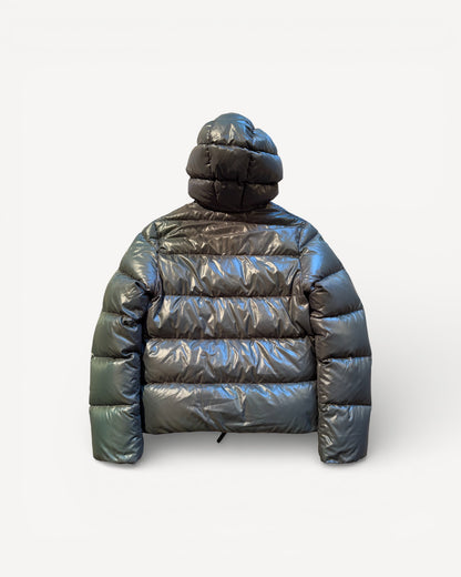 DUVETICA GREY PUFFER JACKET (S)