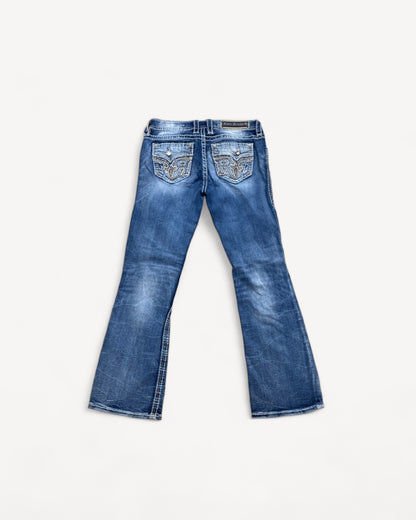 ROCK REVIVAL JEANS W29 L30 #RR3