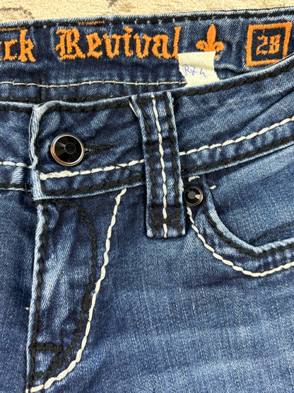 ROCK REVIVAL JEANS W28 L30 #RR4