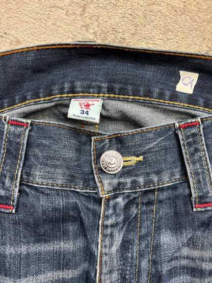 TRUE RELIGION JEANS W34 L32 #TR61