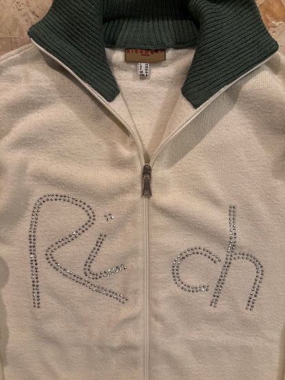 RICHMOND WOMEN ZIP UP KNIT (L)