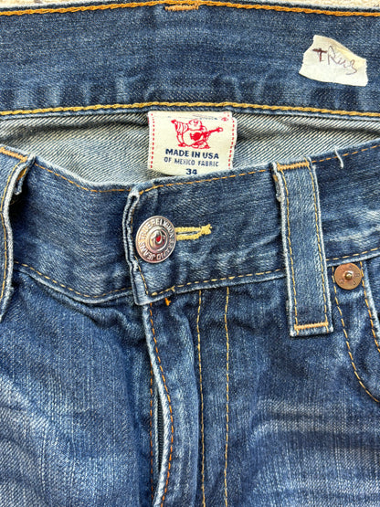 TRUE RELIGION JEANS W34 L34 #TR43