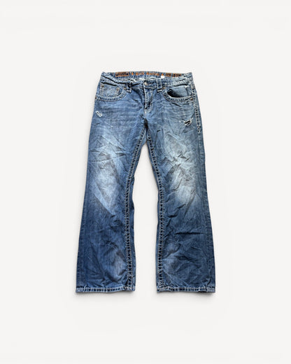 ROCK REVIVAL JEANS W36 L32 #RR50