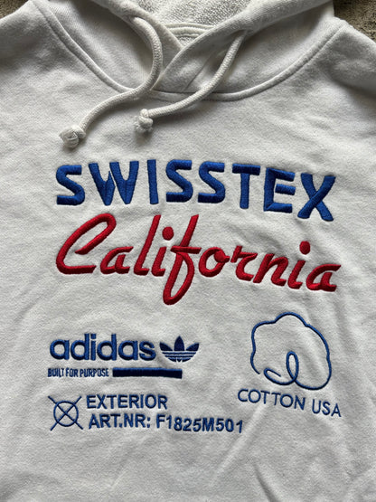 ADIDAS WHITE HOODIE (M)