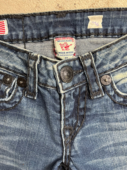TRUE RELIGION HOT PANT W24 #S5