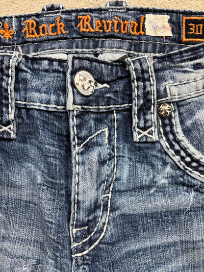 ROCK REVIVAL JEANS W30 L32 #RR9