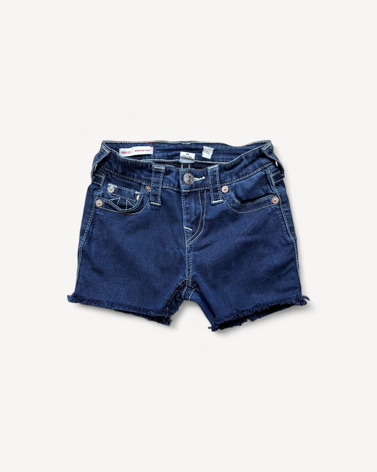 TRUE RELIGION HOT PANT W24 #S6