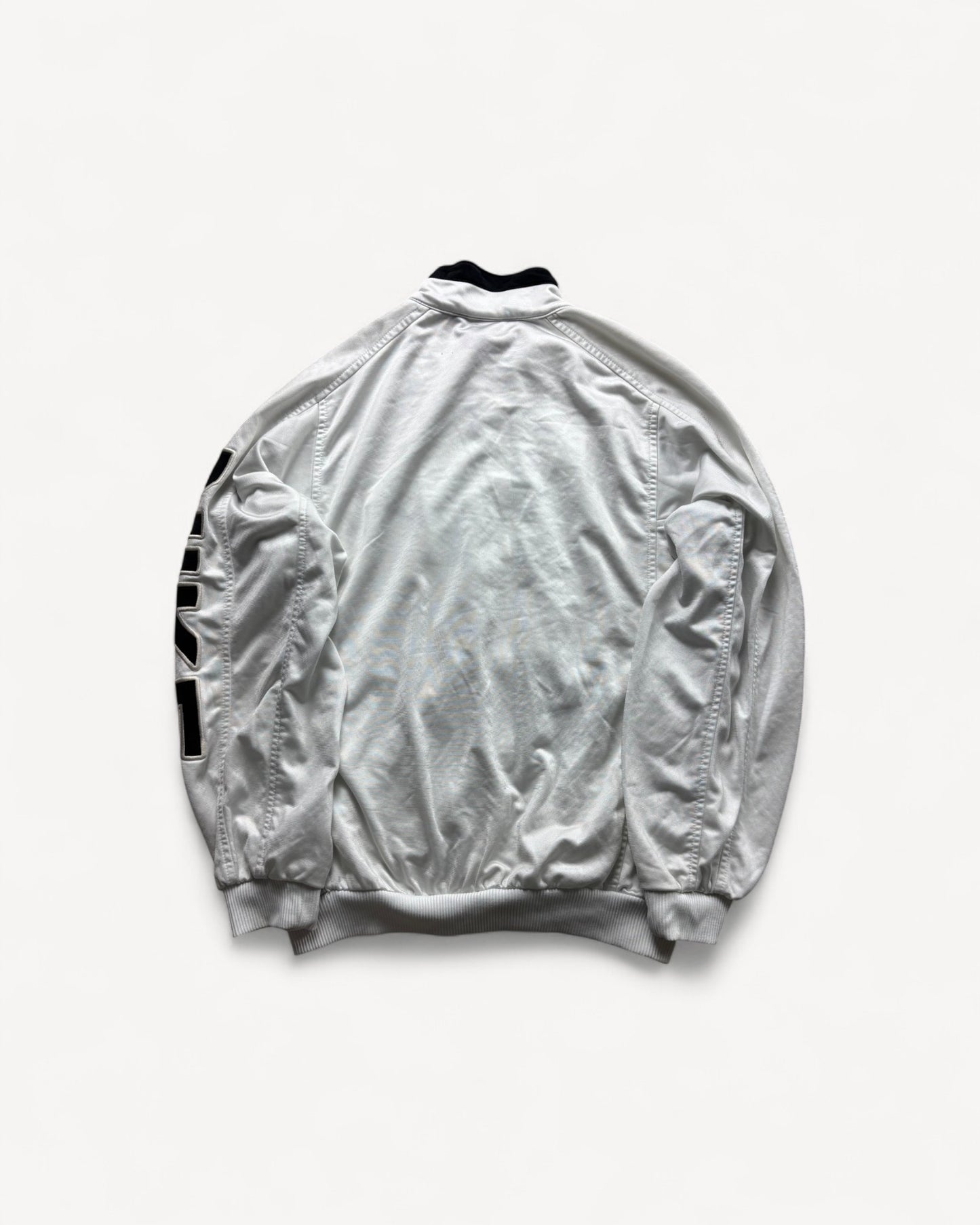 NIKE WHITE ZIP UP VEST (S)