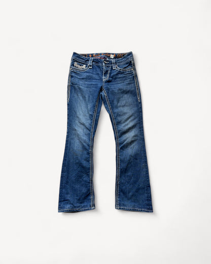 ROCK REVIVAL JEANS W28 L30 #RR3