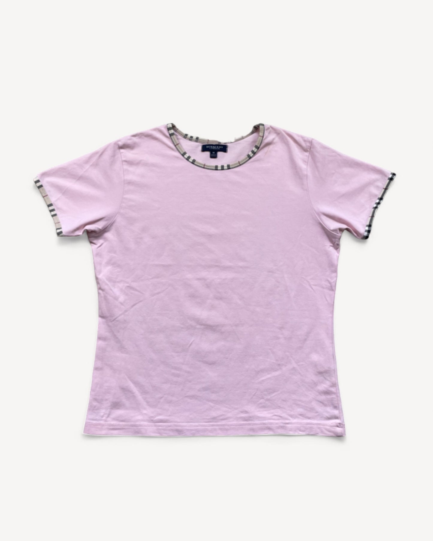 BURBERRY PINK WOMEN T-SHIRT (M)