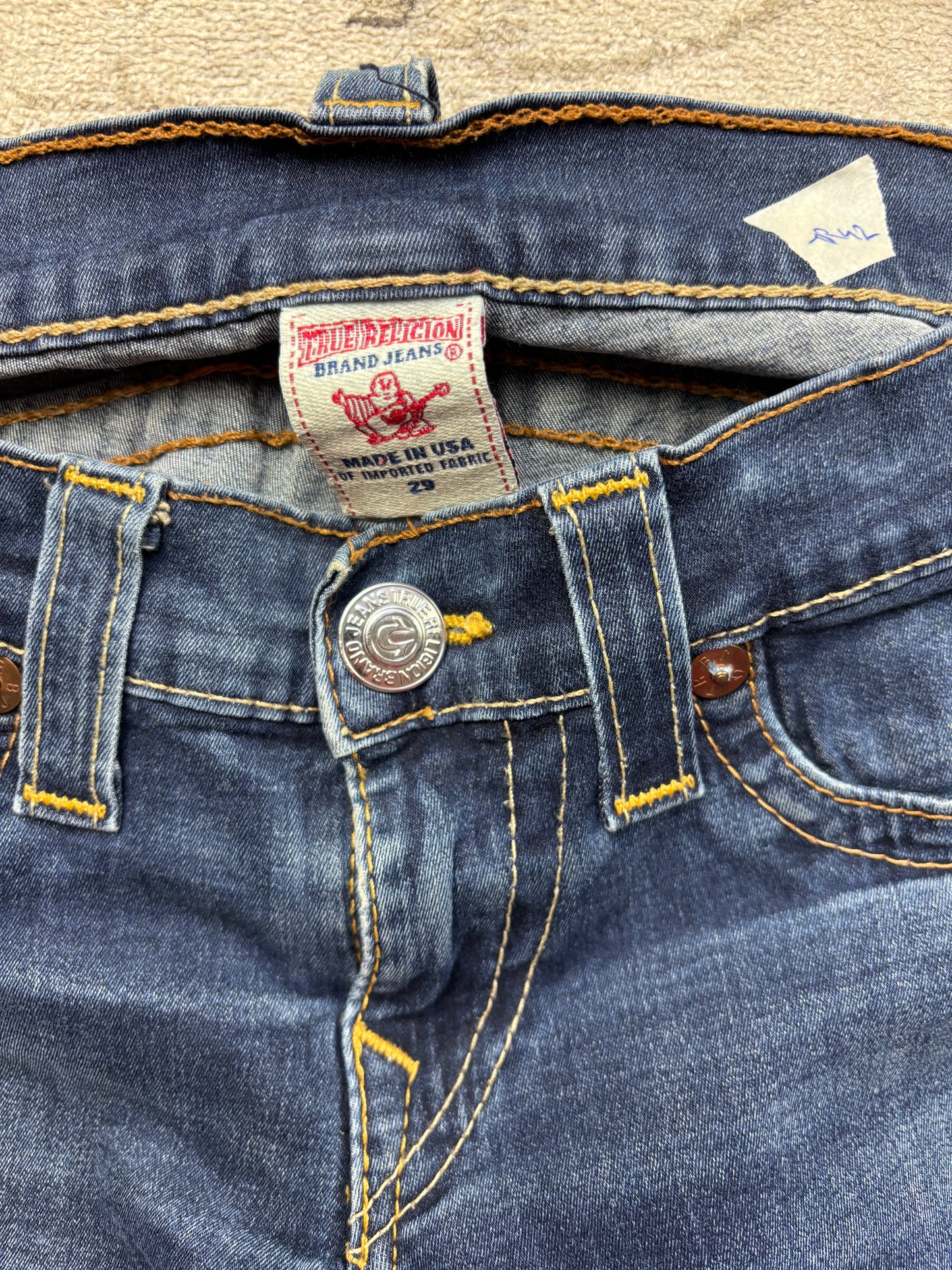 TRUE RELIGION JEANS W29 L30 #TR42