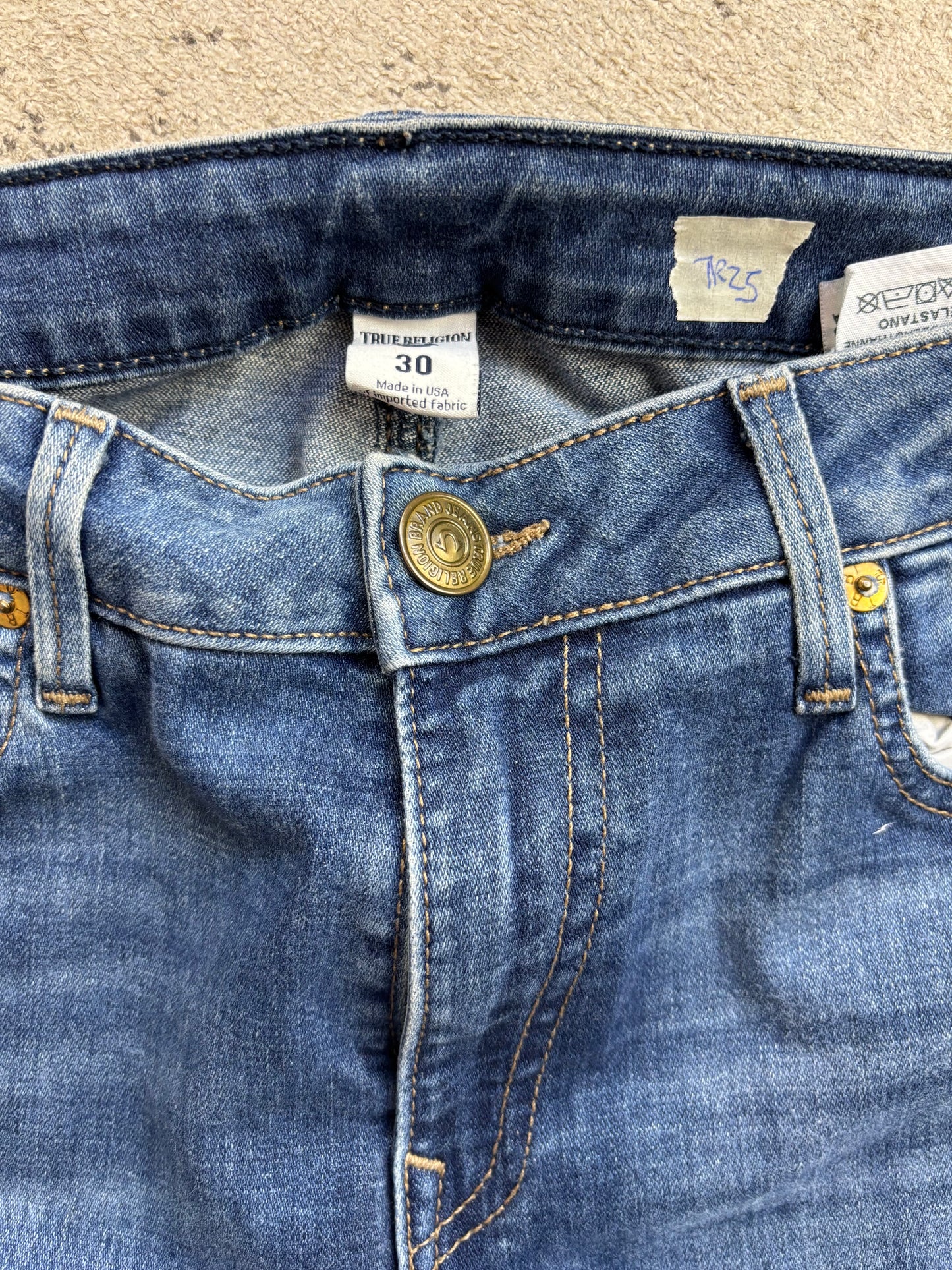TRUE RELIGION JEANS W30 L30 #TR25