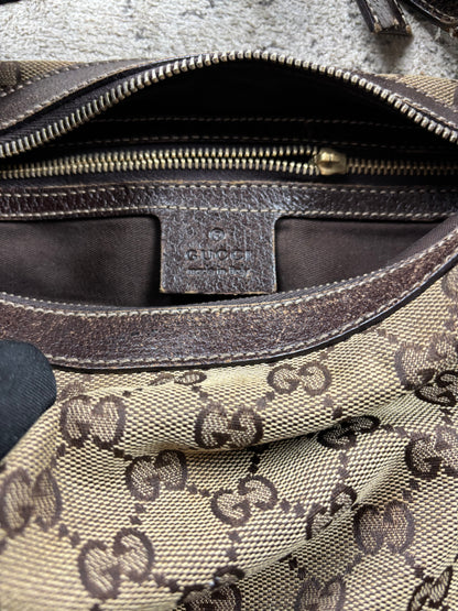 GUCCI MONOGRAM HOBO BAG