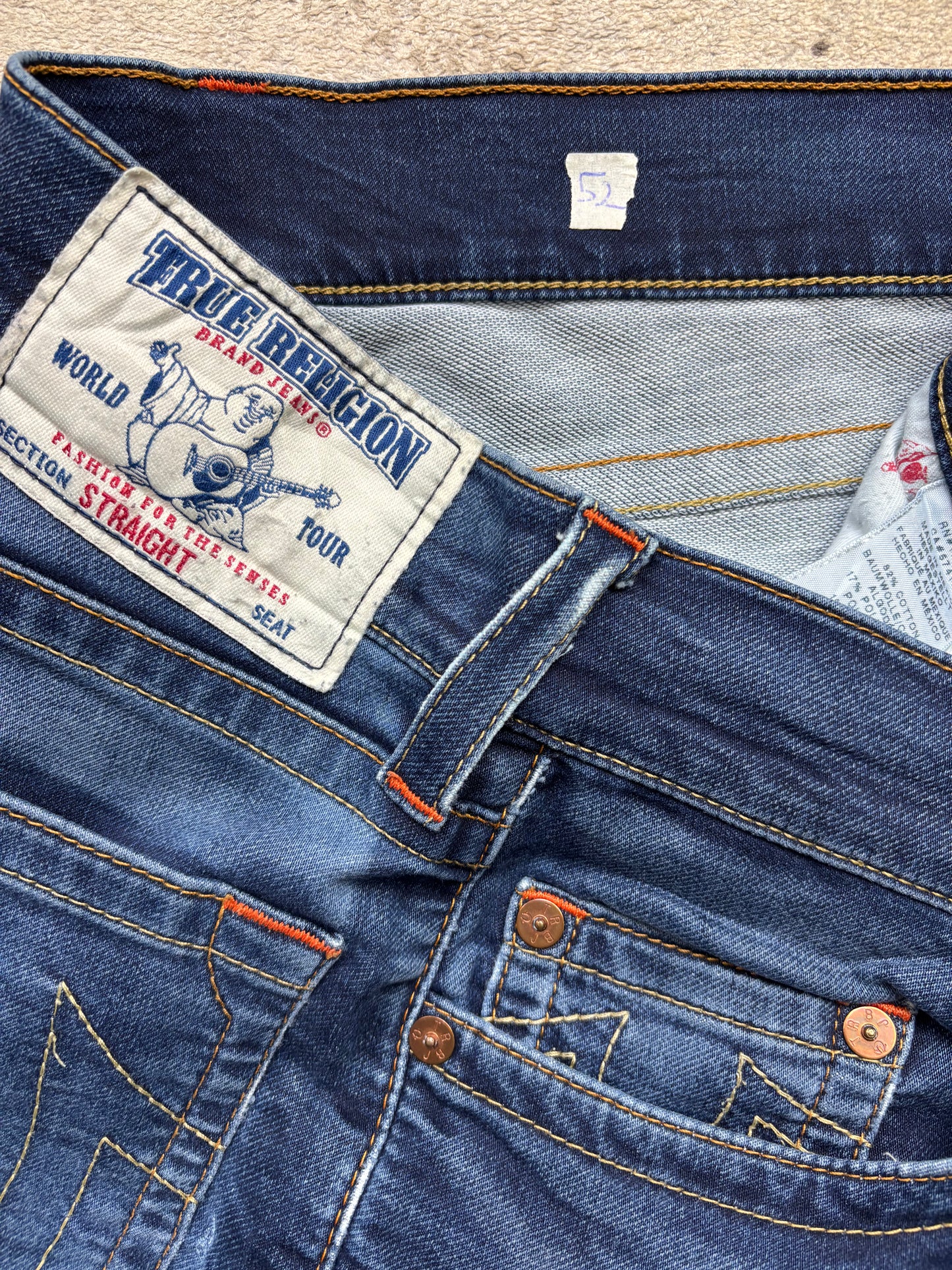 TRUE RELIGION JEANS W33 L32 #TR52