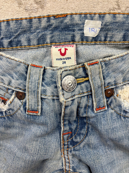 TRUE RELIGION JEANS W24 L30 #TR1