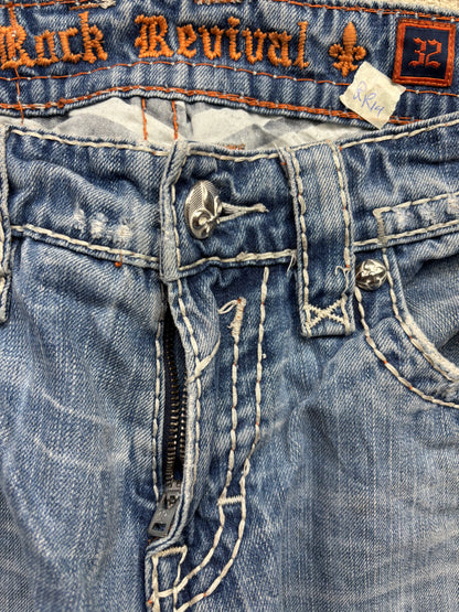 ROCK REVIVAL JEANS W32 L32 #RR14