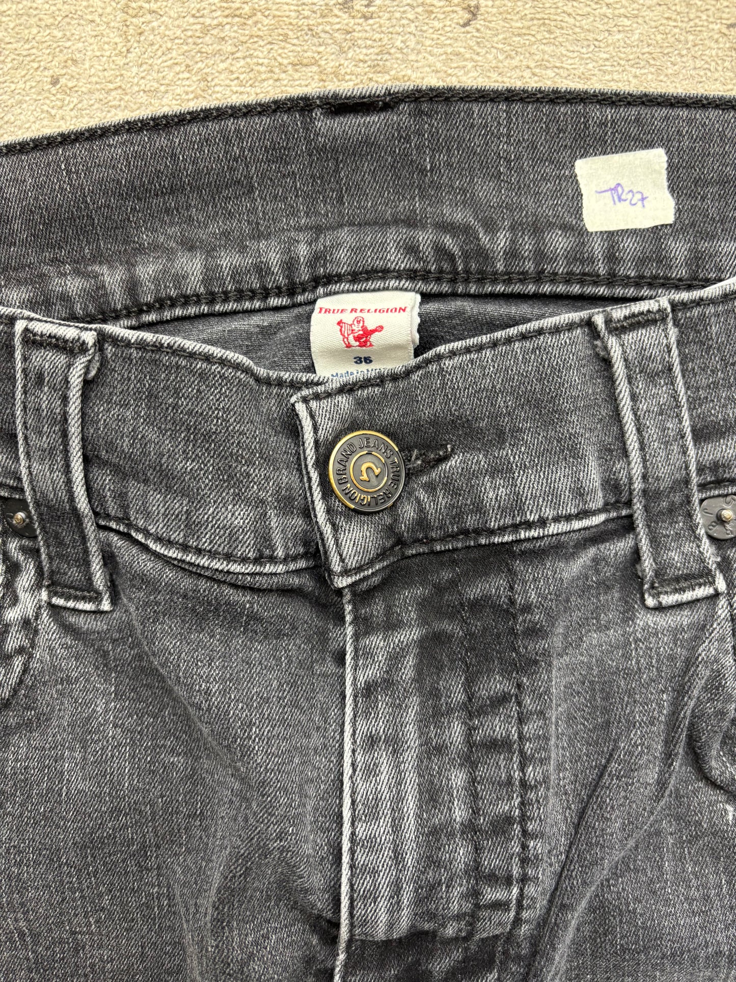 TRUE RELIGION JEANS W36 L30 #TR27