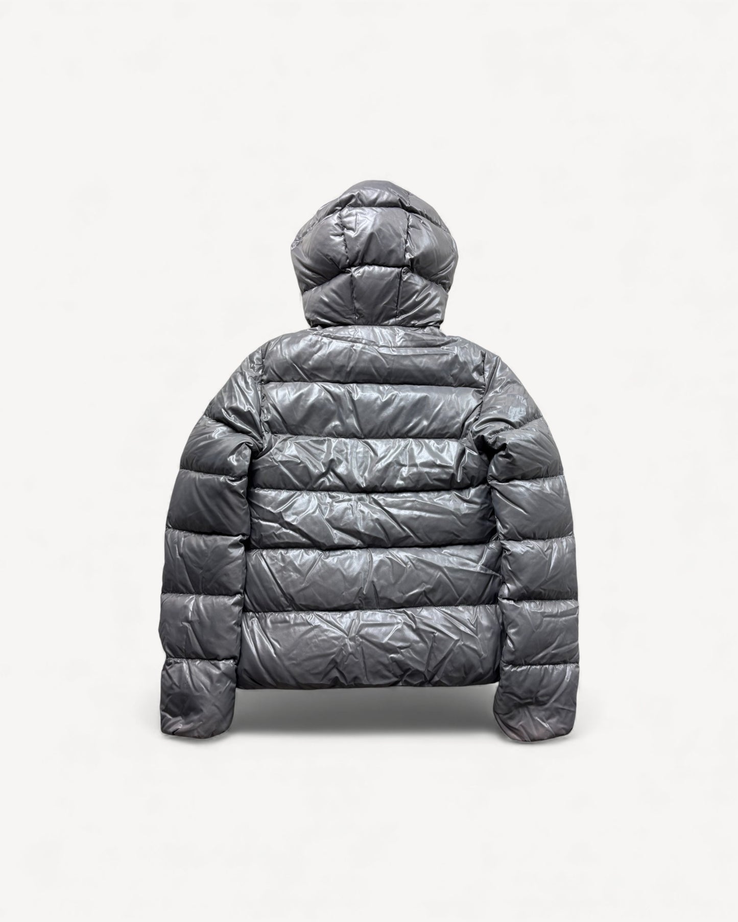DUVETICA GREY WOMEN PUFFER JACKET (S)