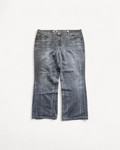 JAPANESE EMBROIDERED DENIM W40 L32 #JAP21