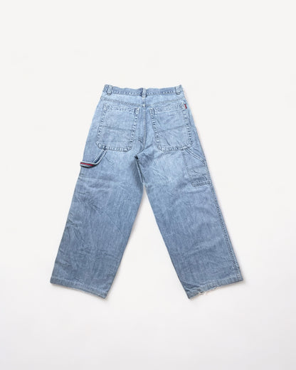 HIP HOP BAGGY JEANS W32 L32 #H5