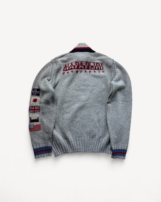 NAPAPIJRI ZIP UP KNIT (M)