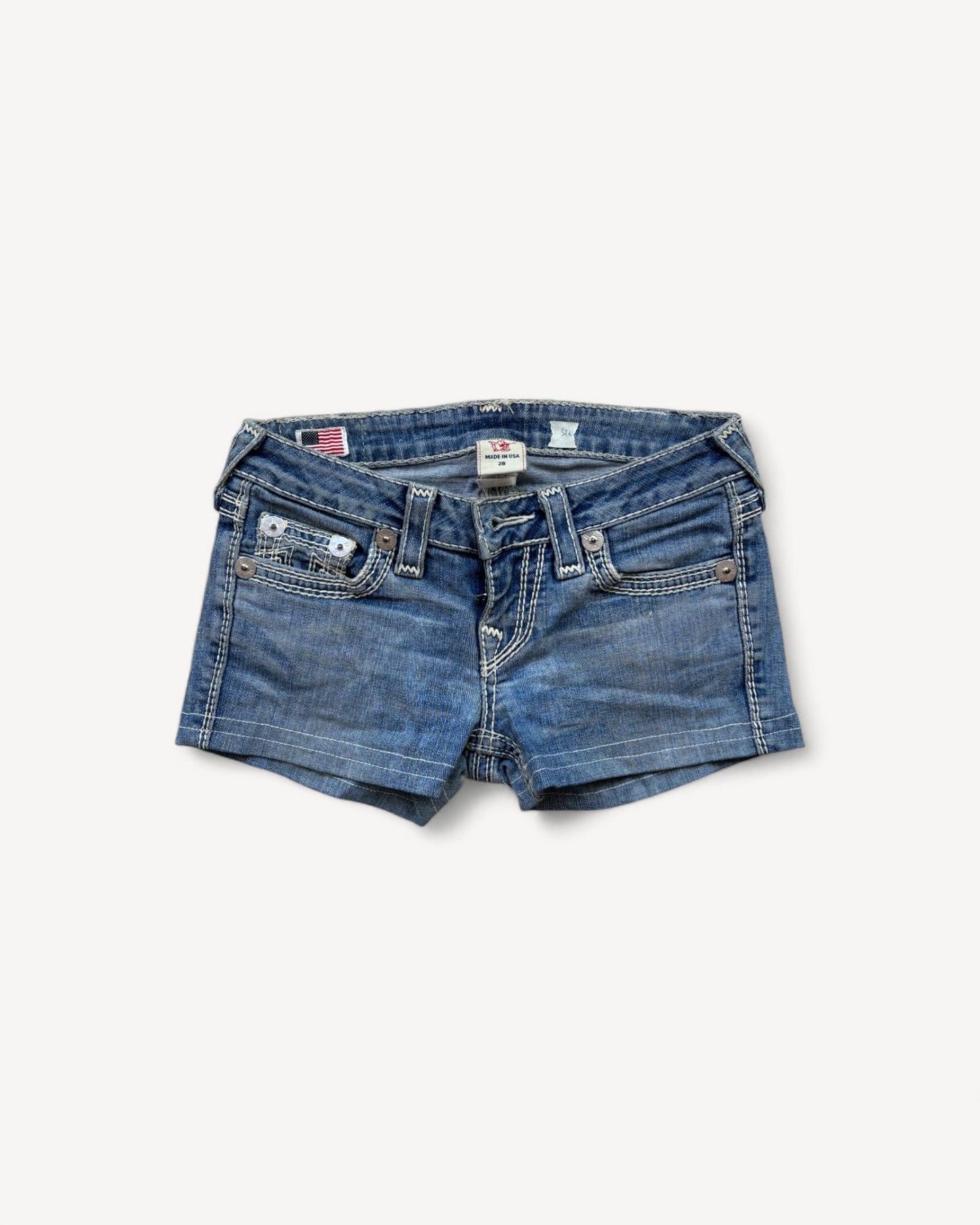 TRUE RELIGION HOT PANT W26 #S16